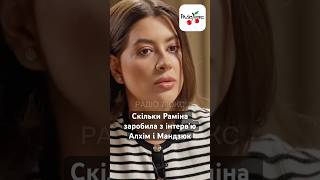 Скільки Раміна заробила з інтервʼю Алхім і Мандзюк