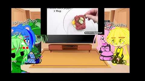 💚♤[Русс/ENG]♤htp react to "how to basic"\счастливые лесные друзья реагируют на "how to basic]♤💚