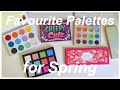 Favourite Palettes for Spring! // Pastels + Greens