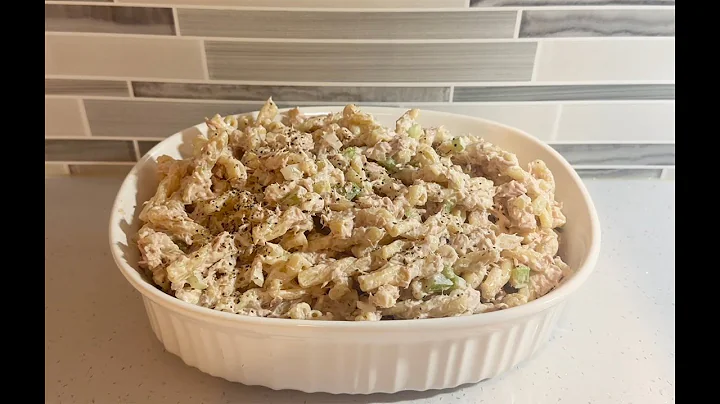 Learn to make a delicious Tuna Macaroni Salad - an easy and amazing recipe by Debbie Quick