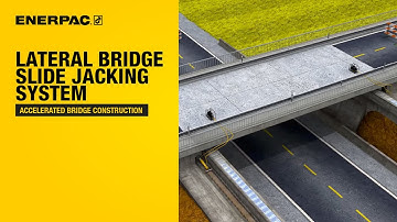 Lateral Bridge Slide Jacking System - Accelerated Bridge Construction | Enerpac
