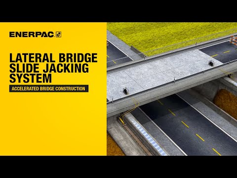 Lateral Bridge Slide Jacking System - Accelerated Bridge Construction | Enerpac