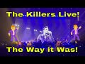 The Killers Live in St. Louis! Introducing the Band! The Way It Was Live! The Killers Chaifetz Arena