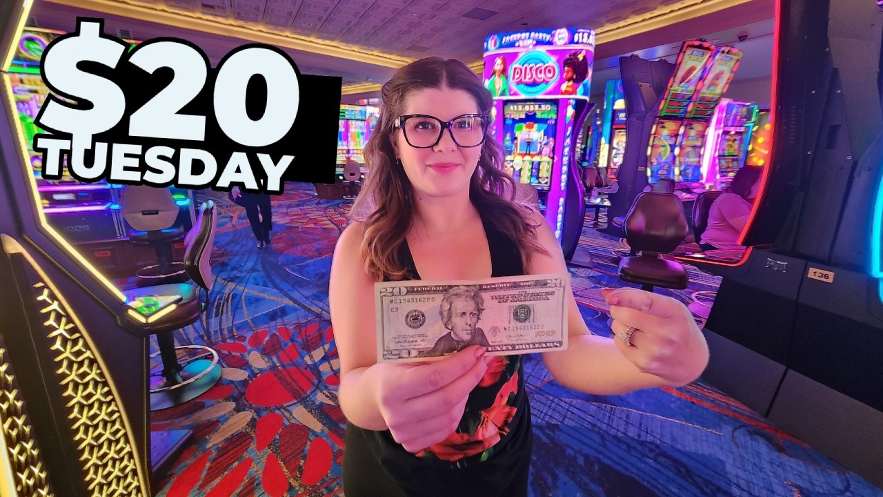 Ruby Beats the Casino Using the $20 Slot Method!
