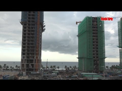 Video Đà Nẵng: Đình chỉ thi công khách sạn xả thải lén - youtube