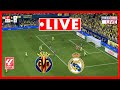 فياريال ضد ريال مدريد بث مباشر الدوري الإسباني 2025 2026 محاكاة مباراة اليوم 