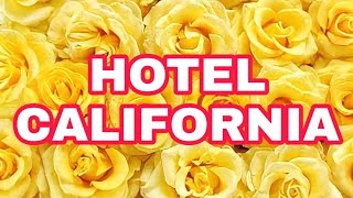 HOTEL CALIFORNIA - Eagles KARAOKE🎤🎶
