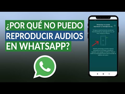 ¿Por qué no puedo reproducir audios o notas de voz en WHATSAPP? – Solución