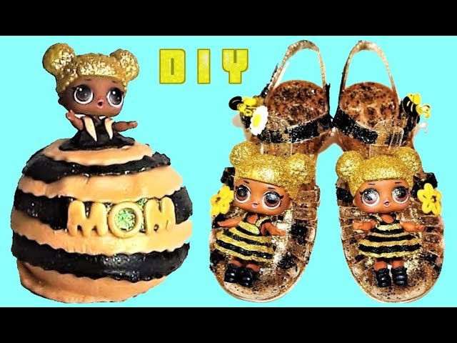 DIY LOL Surprise - Boneca de Papel com Roupa Customizada - Queen Bee -  Design e Tal
