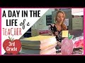 A DAY IN THE LIFE OF A 3RD GRADE TEACHER | A Classroom Diva