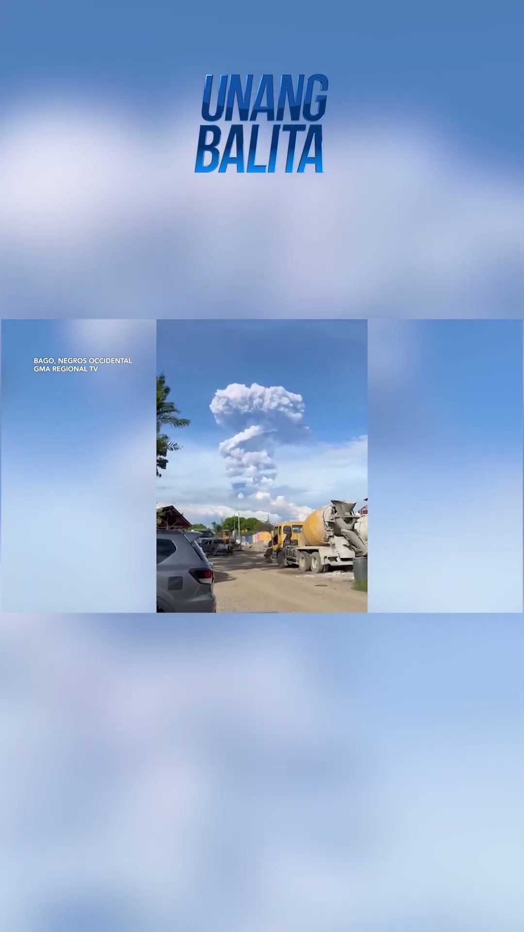 87,000 residenteng apektado sa pagputok ng bulkang Kanlaon, pinalilikas #shorts | Unang Balita