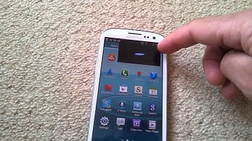 Samsung Galaxy SIII Pop-up Video