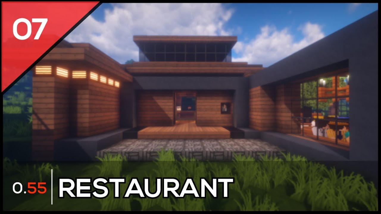 photo Minecraft Restaurant Interior minecraft house design restaurant architecture showcase
