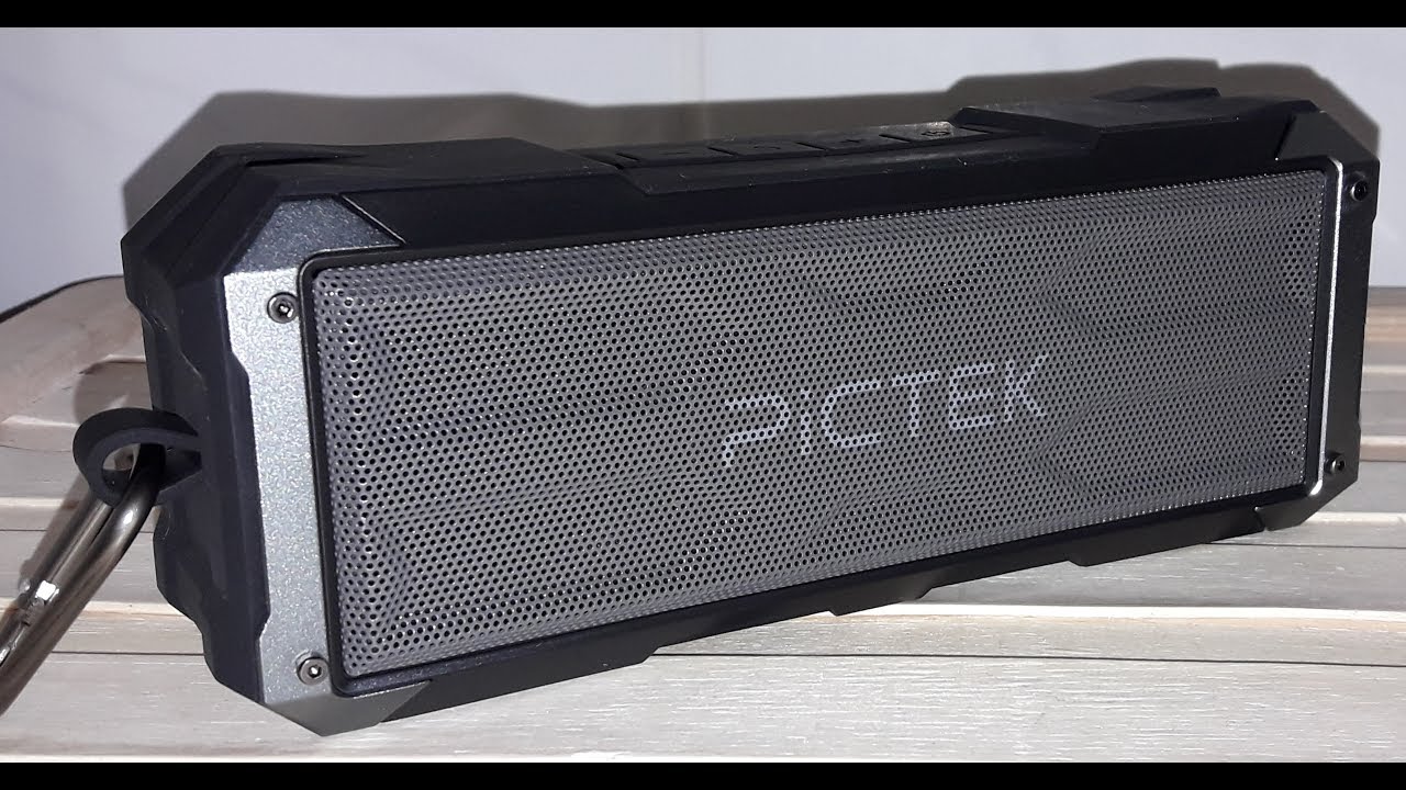 Pictek Bomber - Bluetoothlautsprecher [Bass] | Unboxing + Review - YouTube