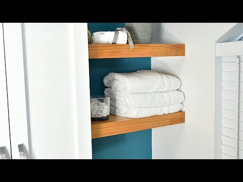 DIY Wood Shelves // One Day Woodworking Project