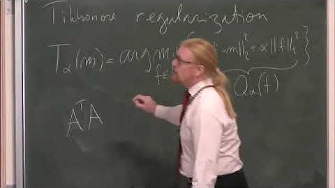 Prof. Samuli Siltanen | C4 - Introduction to computational inversion IV