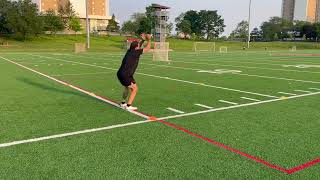 Snap Down Double Vertical Jump