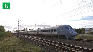 Double X2000 Passing Diö, Sweden 60Fps