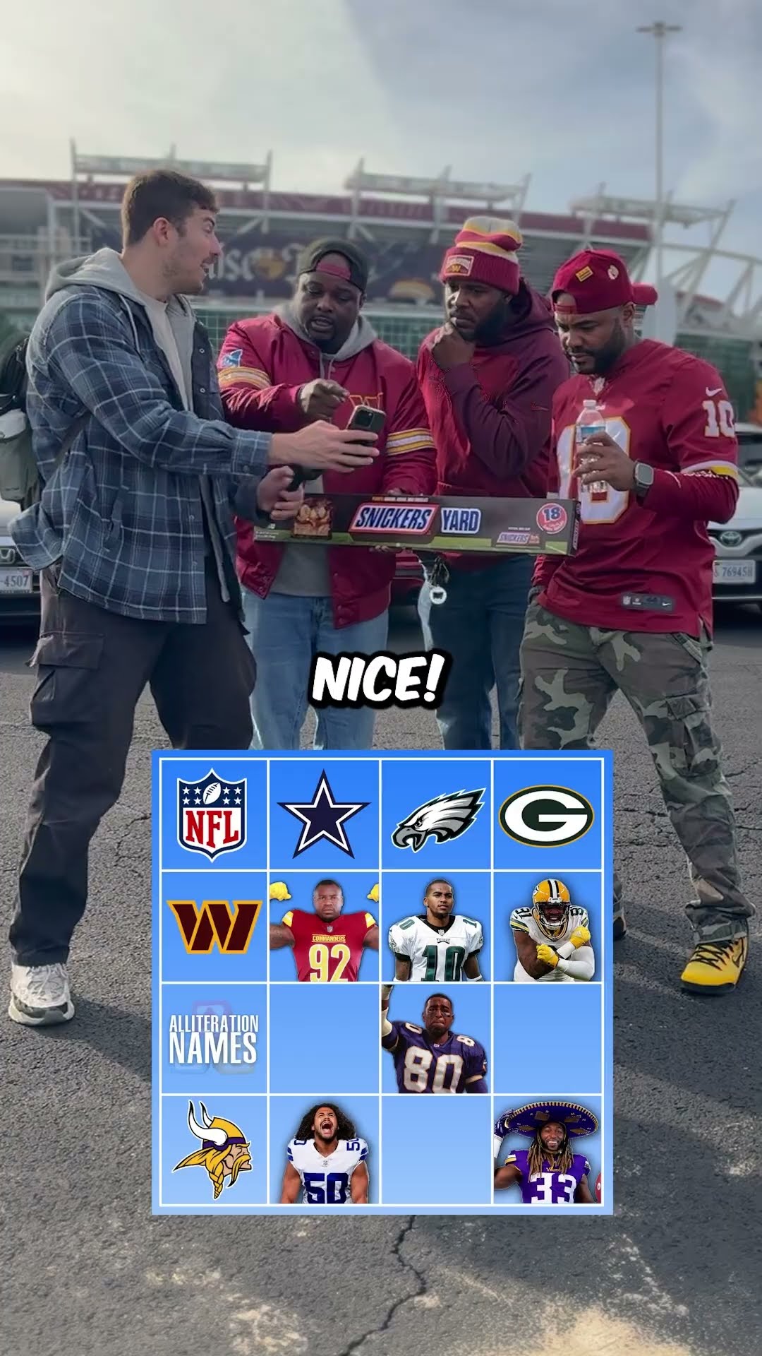 Need to know the rarity score on this NFL Grid @bebida.tailgate