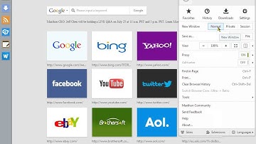 Disable Enable private Browsing Maxthon
