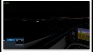 Flying past the Hollywood sign - X-Plane 11.10b5