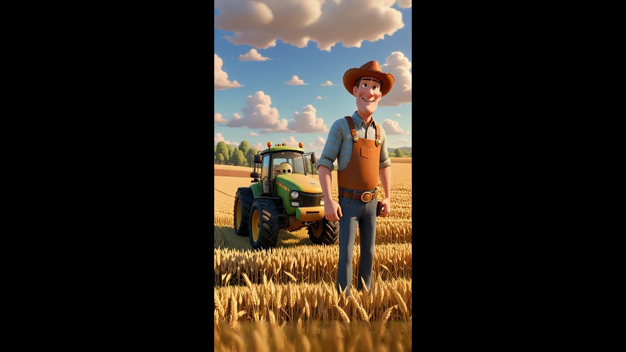 🌾🍞 The Journey of Wheat to Bread 🚜🔥