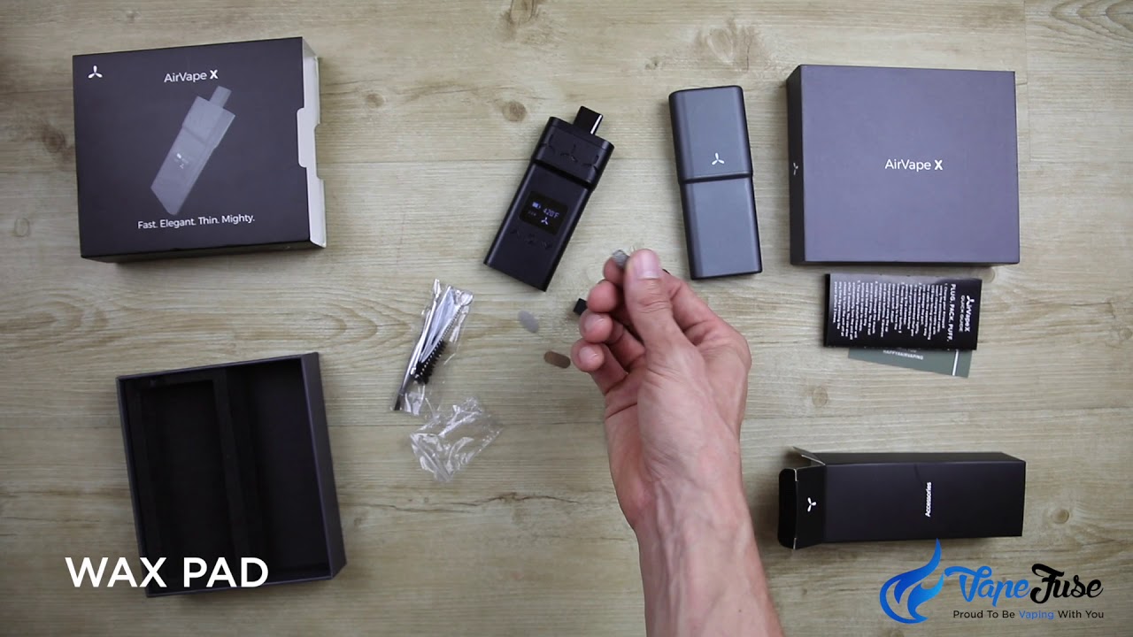AirVape X Portable Dry Herb Vaporizer VapeFuse