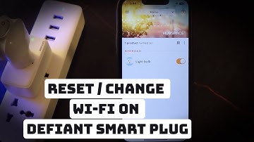 How to Reset/Change Wi-Fi on Defiant Smart Plug