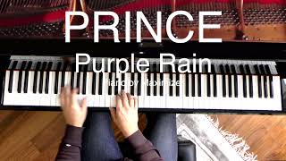 Prince - Purple Rain ( Solo Piano Cover) - Maximizer видео