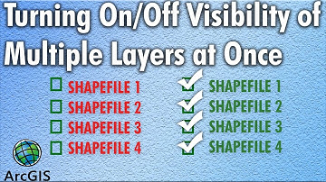 Turning On/Off Visibility of Multiple Layers at Once | ArcGIS Pro