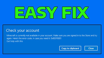 How To Fix Microsoft Store 0x803f8001 Error