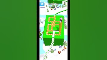 Gameplay top mobile games Relaxing n satisfying game iOS/ANDROID Stacky Dash  #shorts Level 2788