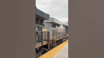 CSX M217 passes Union, NJ with CSX 1982 “Seaboard System” trailing!