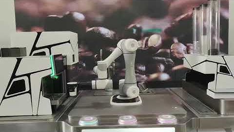 DOBOT CR5 Coffee Station in Guangzhou, China