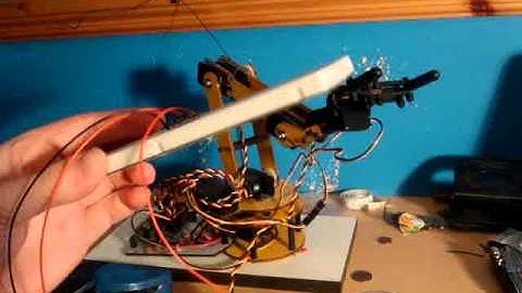 Phase 1: Humble Beginnings; Accelerometer hard wired to microcontroller; 1_Axis Movement pt 1.MPG