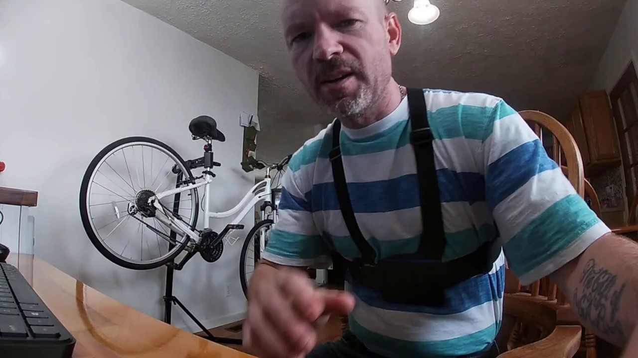 Quick bicycle bike tuneup of rear derailleur and brake YouTube