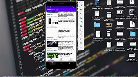 Tutorial membuat Aplikasi MVVM dengan menggunakan bahasa kotlin #Part1