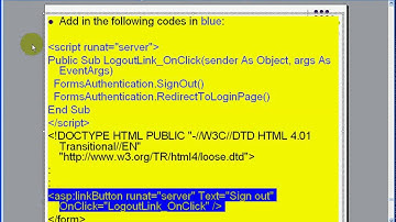 Dreamweaver MX 2004 ADO.NET Lesson 4 (part 6)
