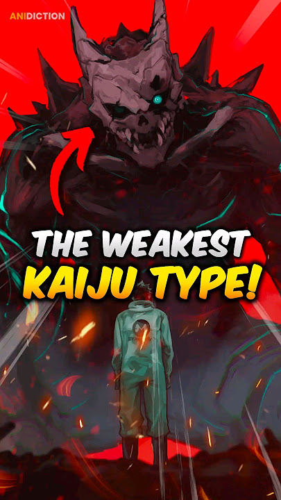 Types Of Kaijus In Kaiju No.8!