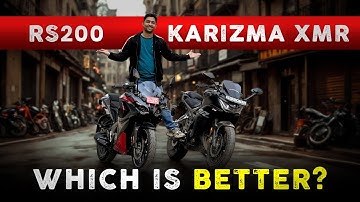 Bajaj Pulsar RS 200 vs Hero Karizma XMR Comparison | Which is Better ?