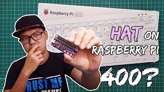 Can you connect the HAT directly to Raspberry Pi 400? #raspberrypi