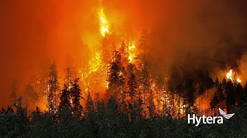 Hytera offers Fast Deployment Critical Communication Solutions for British Wildfire incidents