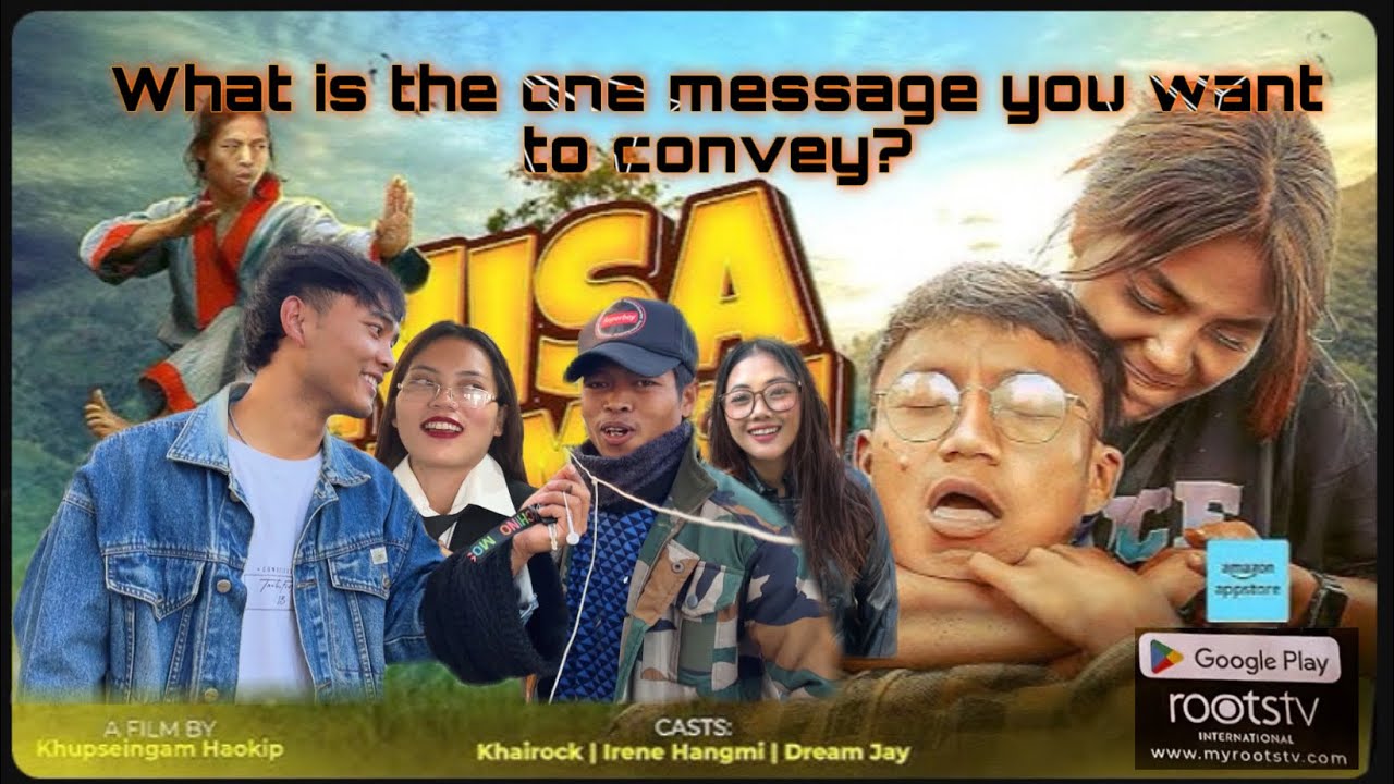 SHARING the one message to RANDOM PERSON at NISA LHUMKON Releasing event 🙂