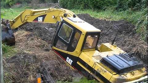 Earth swallows machine