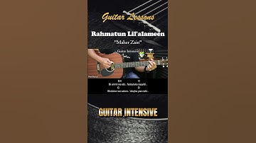 Thumbnail of Rahmatun Lil’Alameen - Maher Zain | EASY Guitar Tutorial with Chords / Lyrics - #chordgitar
