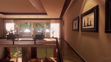 Architectural Visualization of Hall (Interior) - Unreal Engine 4