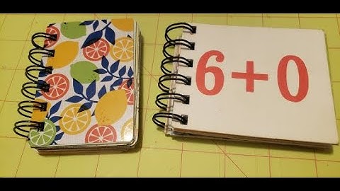 How to Make Mini Notebooks with the Zutter Bind It All, Craft With Me, Junk Journal Style