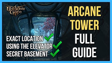 The Arcane Tower Location and Everything You Need To Know | Baldur
