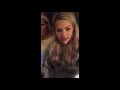 Witney Carson - Instagram LIVE - (1/14/18)