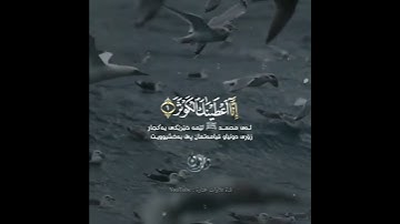 عبدالرحمن مسعد حالات واتساب | تلاوة هادئة | إِنّا أَعطَيناكَ الكَوثَرَ... يوم الجمعة
